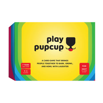 Play Pupcup - A Puppy-Powered Card Game that Brings People Together to bark, Growl, and Howl with Laughter. for Adults, Families, Teens, and Kids. 4-6