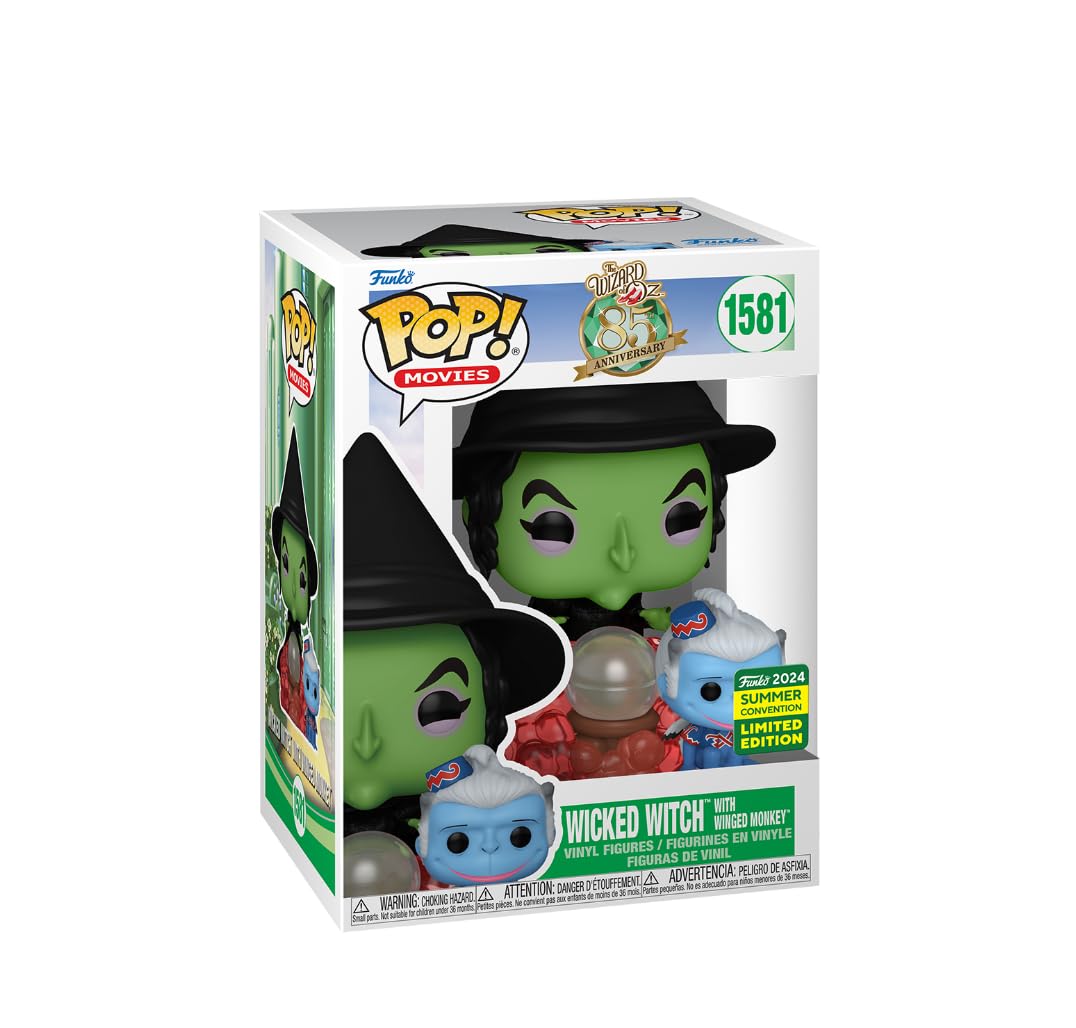 Funko Pop Wicked Witch with Winged Monkey 2024 Summer Convention Limited Edition 1581