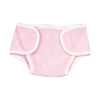 Sophia's Basic Everyday Essentials Plain Solid-Colored Velcro Flap Terrycloth Diaper for 15” Baby Dolls, Light Pink