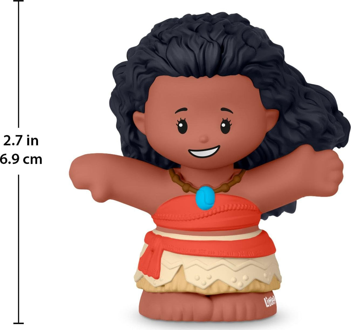 Disney Princess Moana Little People Single Character Figure Toddler Toy for Pretend Play