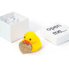 “Friend You Quack Me Up” Mini Rubber Duck - Fun Animal Gift - Adorable Duck Lover's Present, Humorous Novelty Gift Box.
