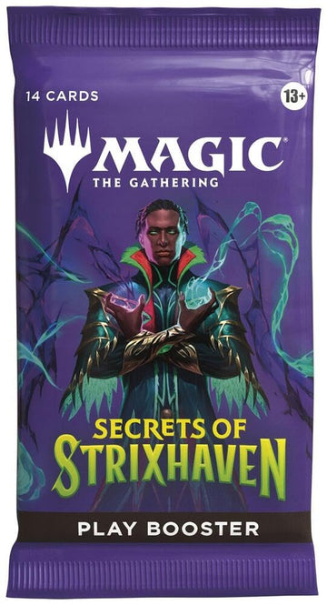 3 Packs Magic The Gathering Play Booster Pack Lot MTG Secrets of Strixhaven