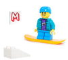 LEGO Holiday Minifigure - Snowboarder Boy (with Snowboard and Mini Jump)