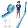 Flexible Race Car Track 15 Ft Starter Set with Suction Cups Compatible with Diecast 1/64th Car for Ages 3 & Up Classic Long Rolls Up Portable