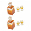 6 Pcs 1:12 Scale Dollhouse Miniature Accessories Whiskey Wine Bottle Bar Model Convenient and Nice Dollhouse Decor
