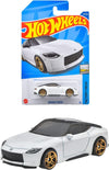 Nissan Z Proto White Metallic with Black Top Factory Fresh Series Diecast Model Car by Hot Wheels