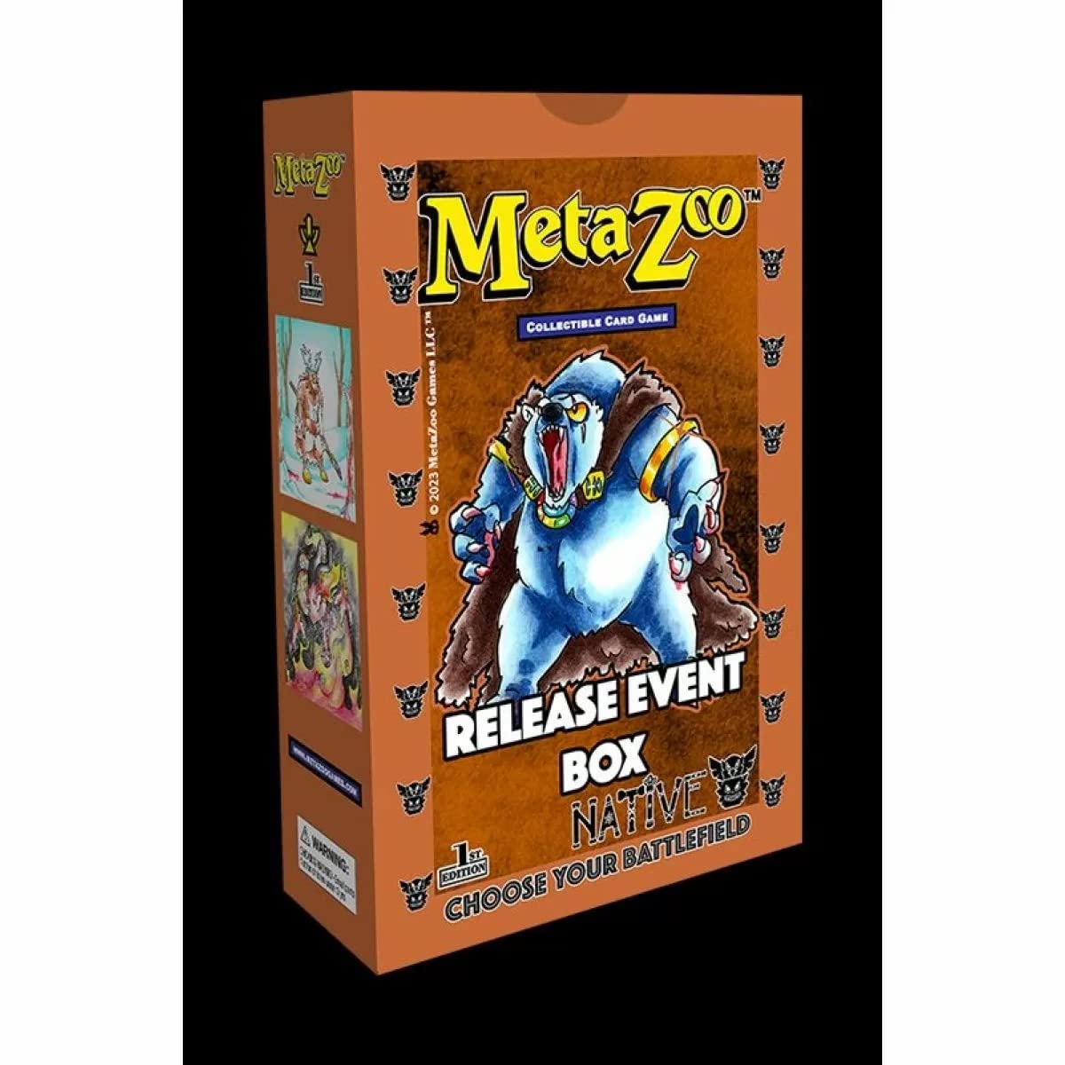 MetaZoo TCG Native 1st Edition Release Deck Display