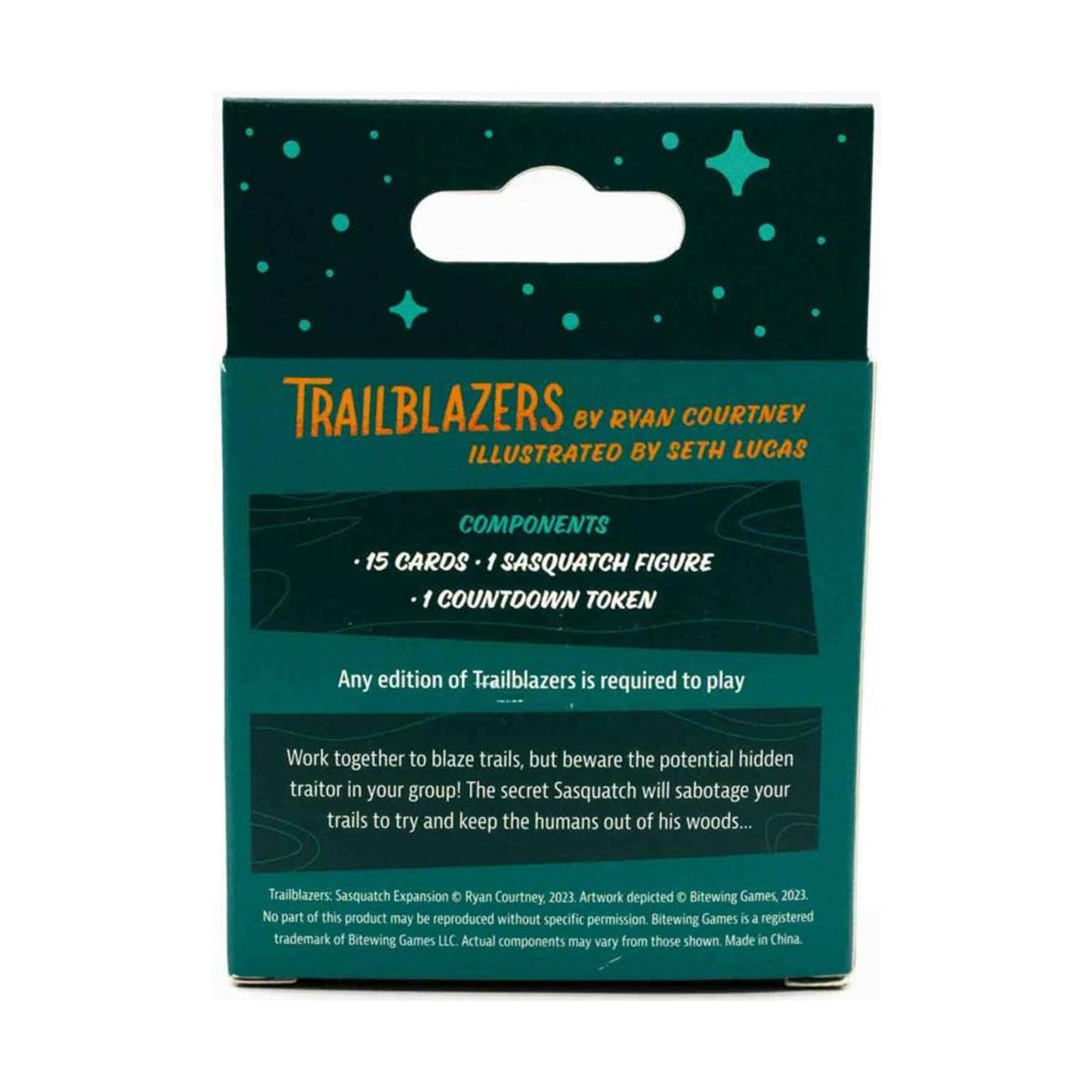 Bitewing Games Trailblazers: Sasquatch Expansion
