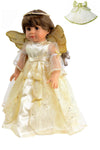 American Fashion World Christmas Angel Outfit for 18-Inch Dolls | Premium Quality & Trendy Design | Dolls Clothes for Popular Brands