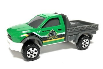 Matchbox 2020 MBX Mountain 77/100 - Ram Work Truck (Green)