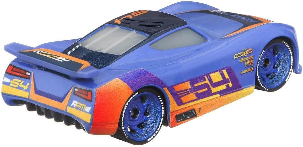Disney Cars Diecast 2-Pack Next-Gen Racers Easy Idle #15 Harvey Rodcap and RPM #64 Barry DePedal