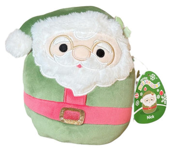 Squishmallows Officially Licensed Kellytoy B Christmas 2024 Squad Plush -Squishy Stuffed Animal Toy - Gift for Kids, Girls & Boys 8 Inch (Nick