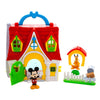 Disney Store Official Mickey Mouse Clubhouse Toys Play Set - Interactive Playhouse Junior Mickey Mouse Toys - Poseable Mickey & Pluto Figures