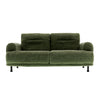 1:12 Scale Armchair Sofa, Modern Miniature Furniture for Dollhouse, Model Displays, and Home Decor (Color: Olive Green)