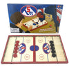 Regal Games - Jumbo 22" Sling Puck - Fun, Fast Family-Friendly Finger Hockey Puck Game - Includes 1 Gameboard, 5 Red Pucks, 5 Black Pucks - Ideal