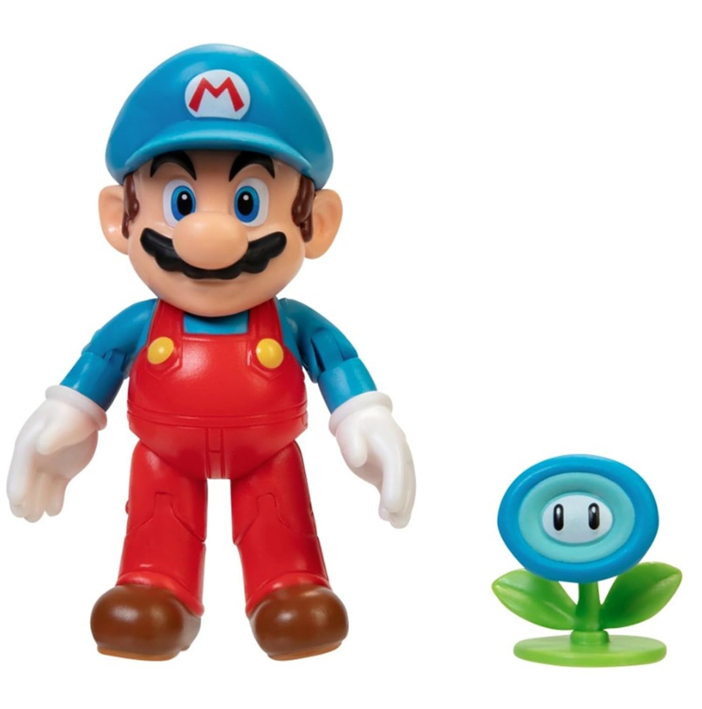Super Mario Ice Mario 4 Inch Action Figure with Ice Flower