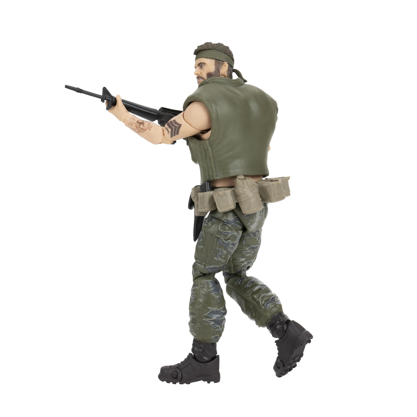 Call of Duty Frank Woods (Hardened Edition) - 6.5-inch Articulated Figure with Swappable Hands and Weapon Accessories