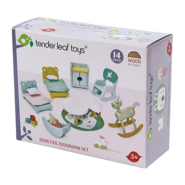 Tender Leaf Toys - Dollhouse Accessories - Detailed Wooden Furniture Sets and Room Decor - Encourage Creative and Imaginative Fun Play for Children