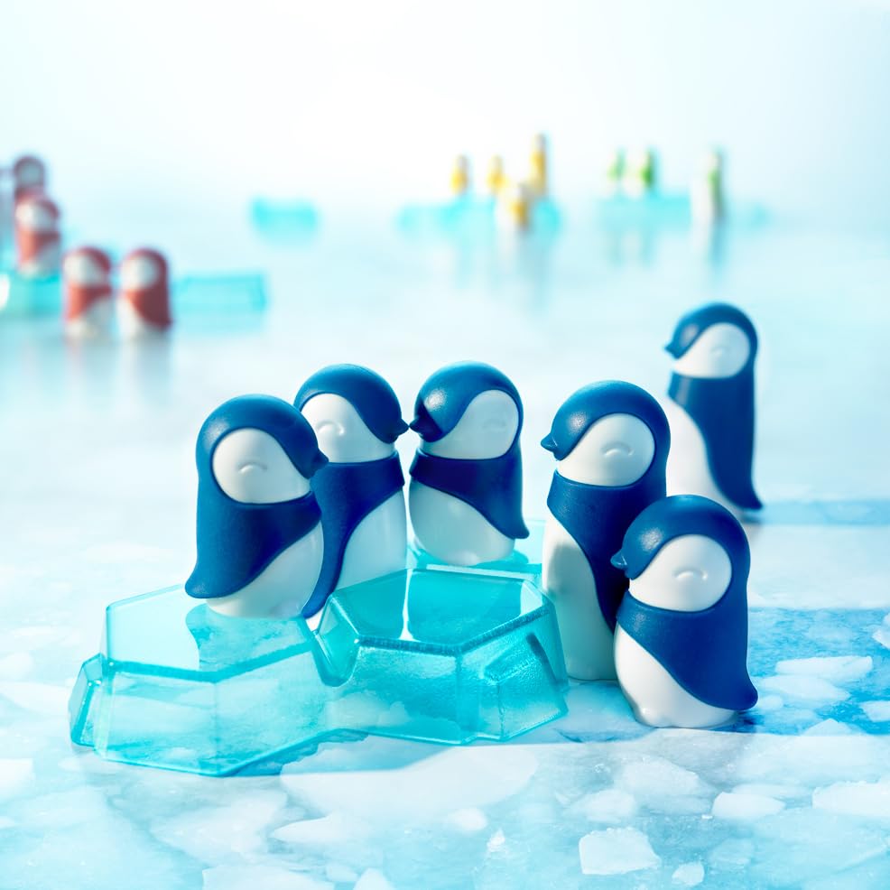 SmartGames Penguins Huddle Up Strategy Game Family Logic Challenge Adventure Ages 6+