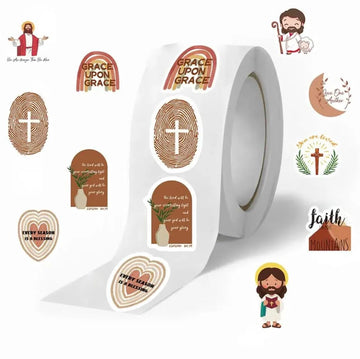 500 Christian Stickers by Christ Comic