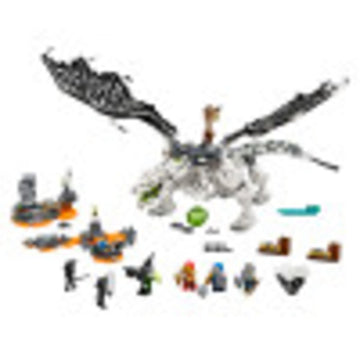 LEGO NINJAGO Skull Sorcerer’s Dragon 71721 NINJAGO Dragon Set Featuring Warrior Toy Figures (1,016 Pieces)