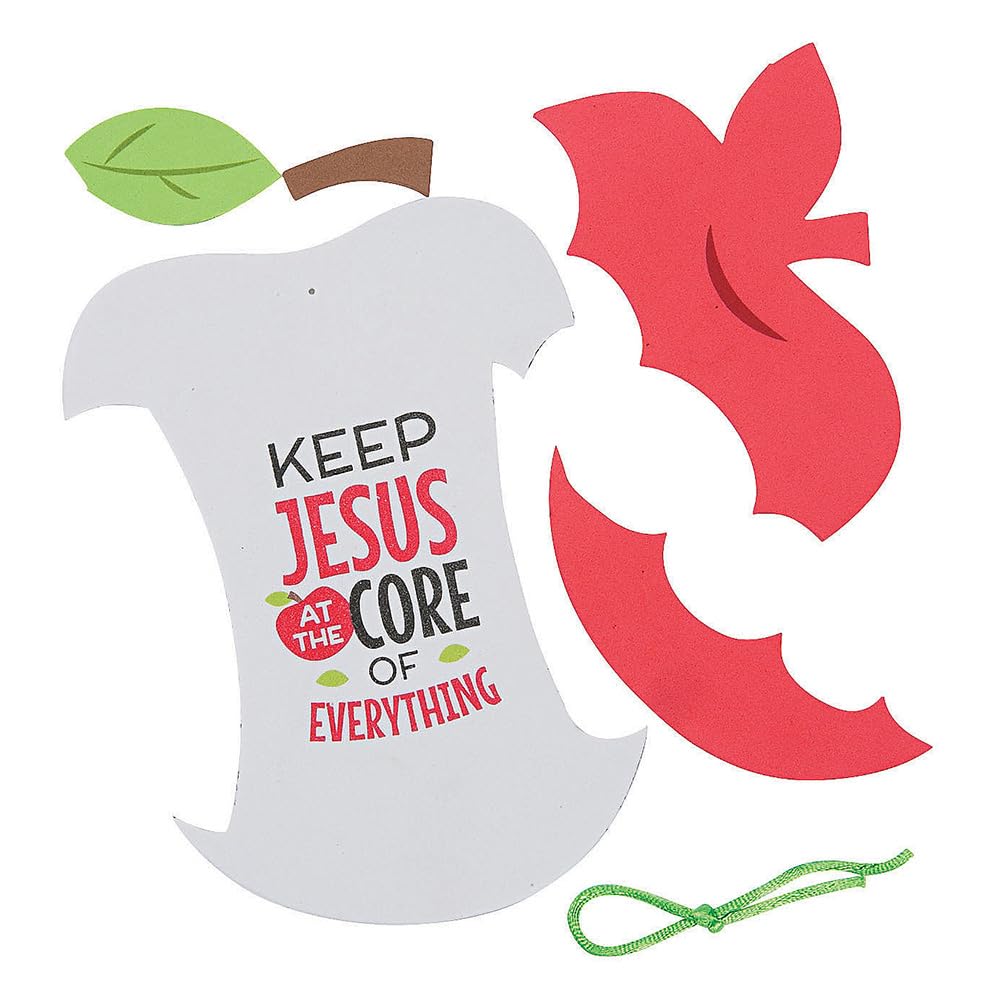 Jesus is The Core Apple Craft Kit - Crafts for Kids and Fun Home Activities