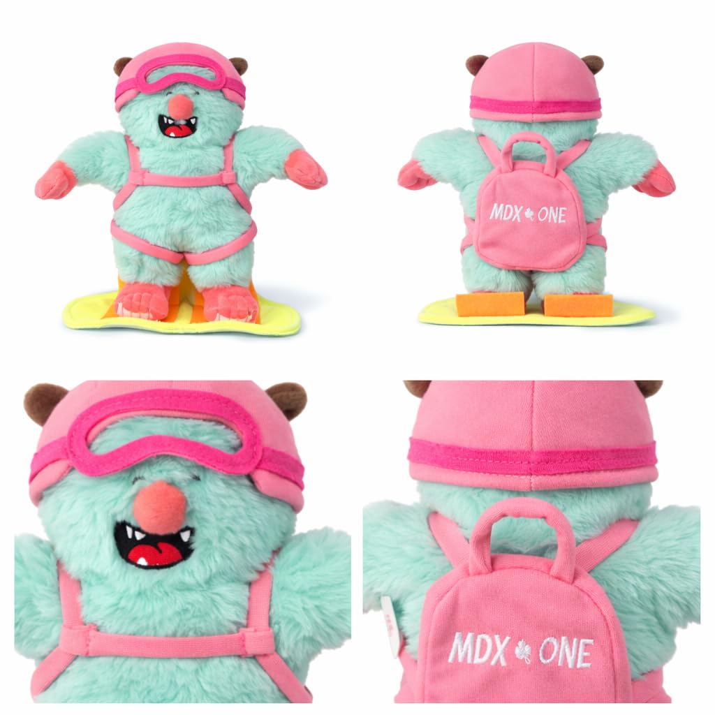 MDXONE YETI Snowboard Plush Toy (Maddie)
