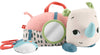 Fisher-Price Newborn Toy Planet Friends Tummy Time Roaming Rhino Plush with Sensory Activities for Babies Ages 0+ Months