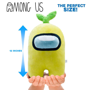 Among Us Mega 12? Plush Yellow (Sprout) - Officially Licensed Oversized Kids & Collector Plush Toy