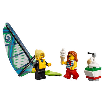 LEGO City Town People Pack - Fun at The Beach 60153 Building Kit (169 Piece)