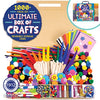 Made By Me Ultimate Craft Box, Art & Craft Activities 1000 Piece Set, Storage Case, Great for Preschool Arts & Crafts, Adult & Group Projects, Craft
