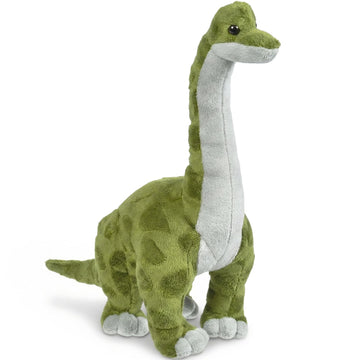 Rhode Island Novelty 15-inch Wide Animal Den Brachiosaurus Plush, 15" L x 4" W x 11" H