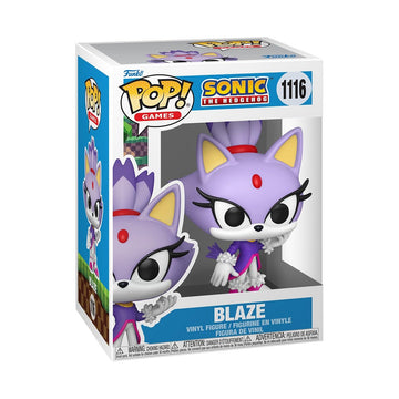 Funko Pop! Games: Sonic the Hedgehog - Blaze - Blaze the Cat - Collectable Vinyl Figure - Gift Idea - Official Merchandise - Toys for Kids & Adults