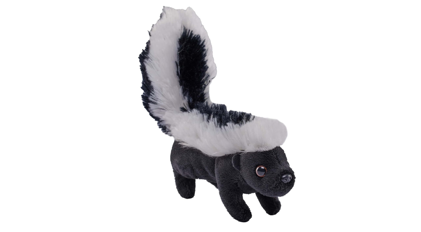 Wild Republic Pocketkins Skunk Stuffed Animal - 5"