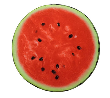 NOVELTY GIANT WWW.NOVELTYGIANT.COM Watermelon Slice Realistic Soft Velvet Foam Pillow