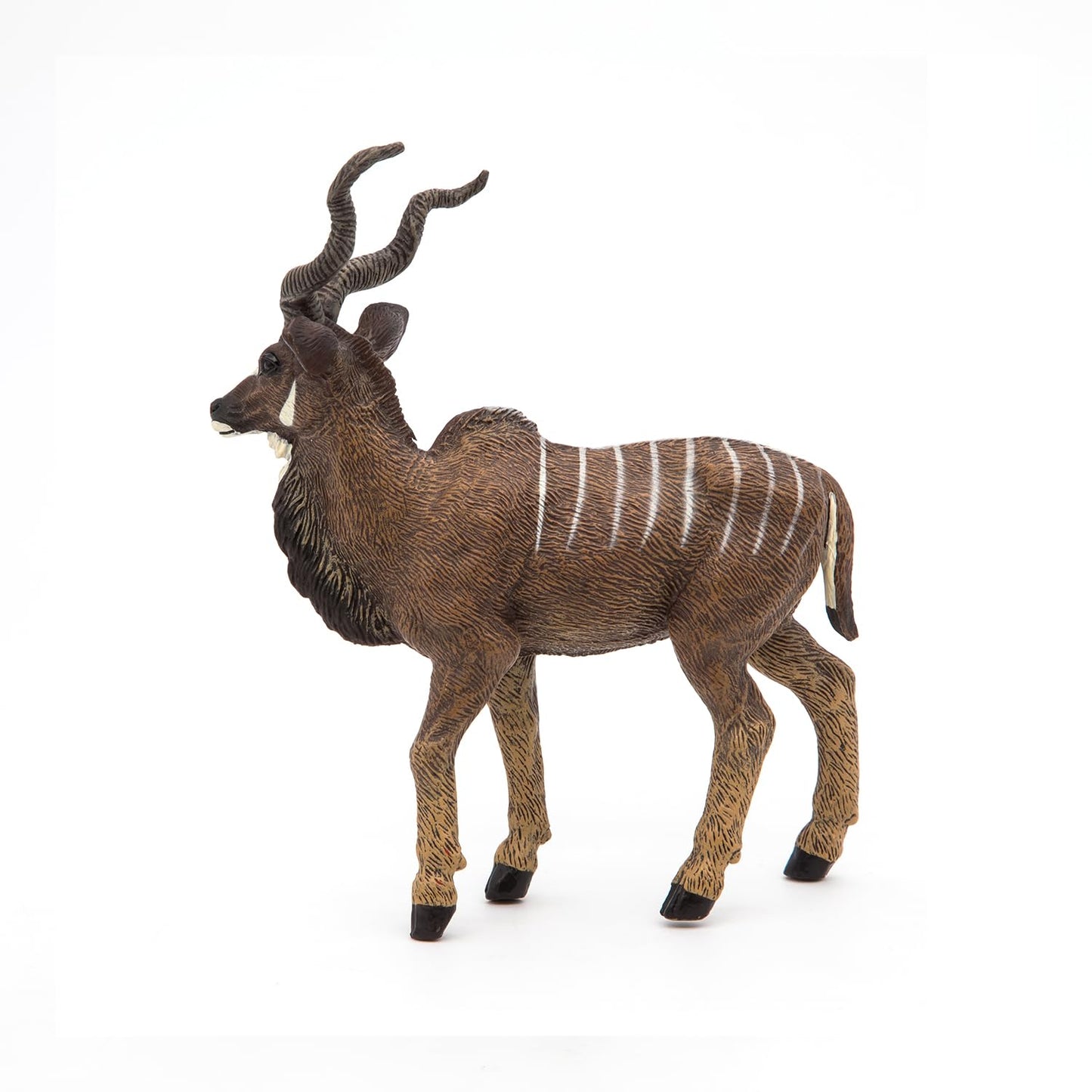 Papo Standing Great Kudu Toy Figure, Brown