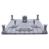 EnderToys Locking Dungeon Tiles - Throne Room, Terrain Scenery Tabletop 28mm Miniatures Role Playing Game, 3D Printed Paintable