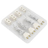 iLAND 1:12 Scale Accessories of Dollhouse Lighting Power Strip Supply Wire,12V Extension Cords for Miniature Lights in DIY Miniature House Kit