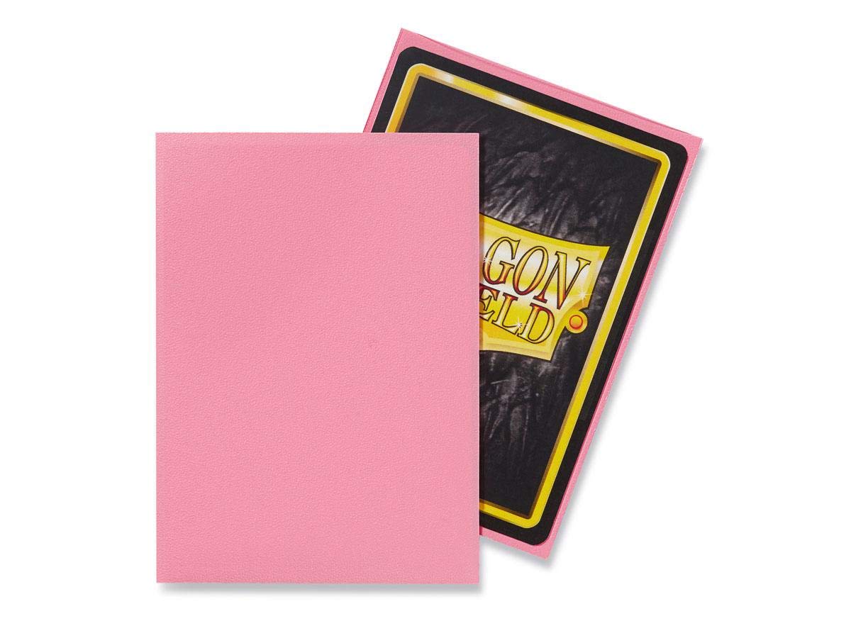 5 Packs Dragon Shield Matte Pink Standard Size 100 ct Card Sleeves Value Bundle!
