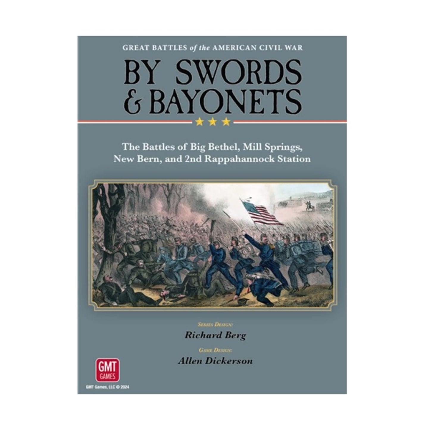 GMT Games by Swords & Bayonets, Great Battles of The American Civil War Board Game, for Adults 18+