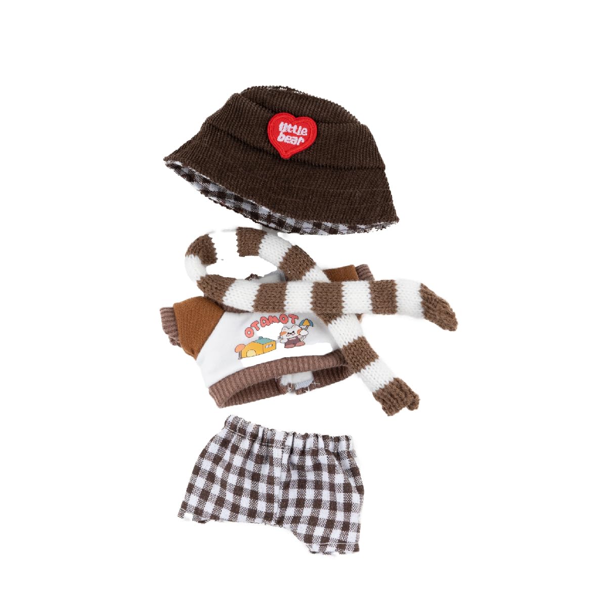 17cm Doll Clothes Premium Fashion Outfit Set ,Cute Clothing and Accessories Set