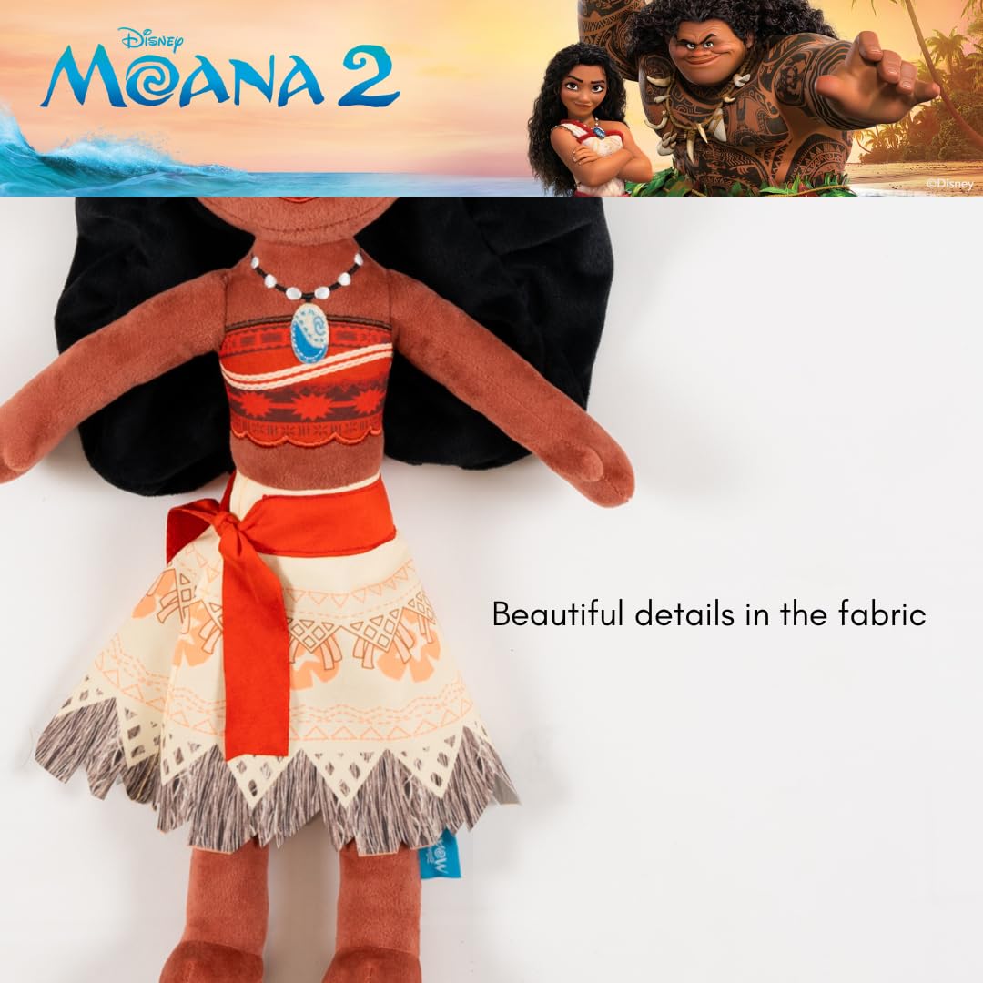 Disney Princess Moana Kids Bedding Super Soft Cozy Cuddle Pillow Buddy, (Officially Licensed Product) By Franco
