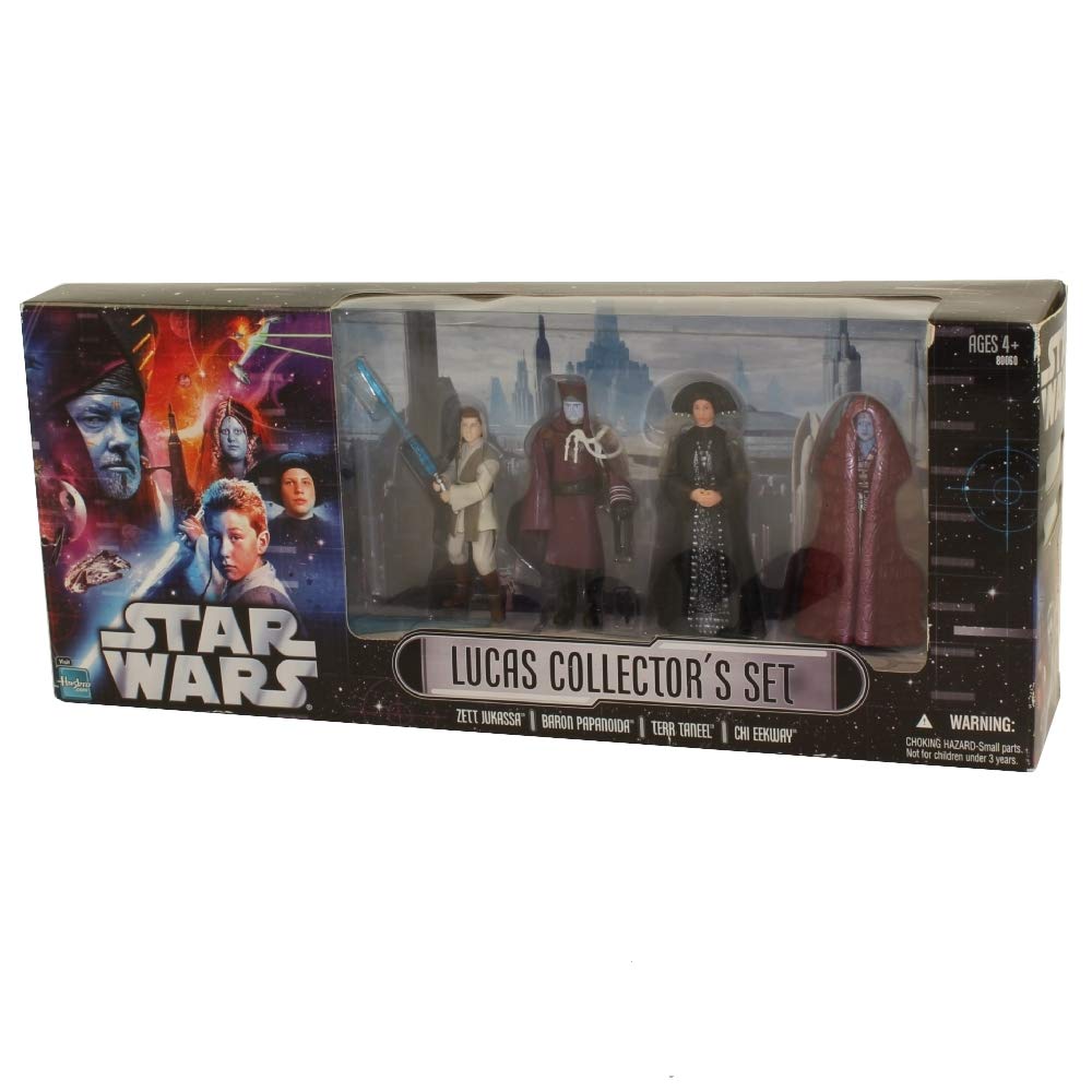 Star Wars: Collector's Club 'George Lucas Family' Action Figures Box Set of 4