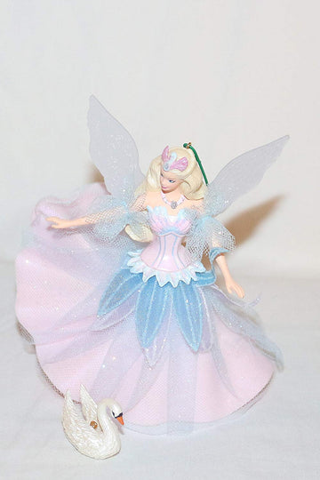 Hallmark 2003 Keepsake Ornament Barbie Swan Lake Ornament Set QXI8447