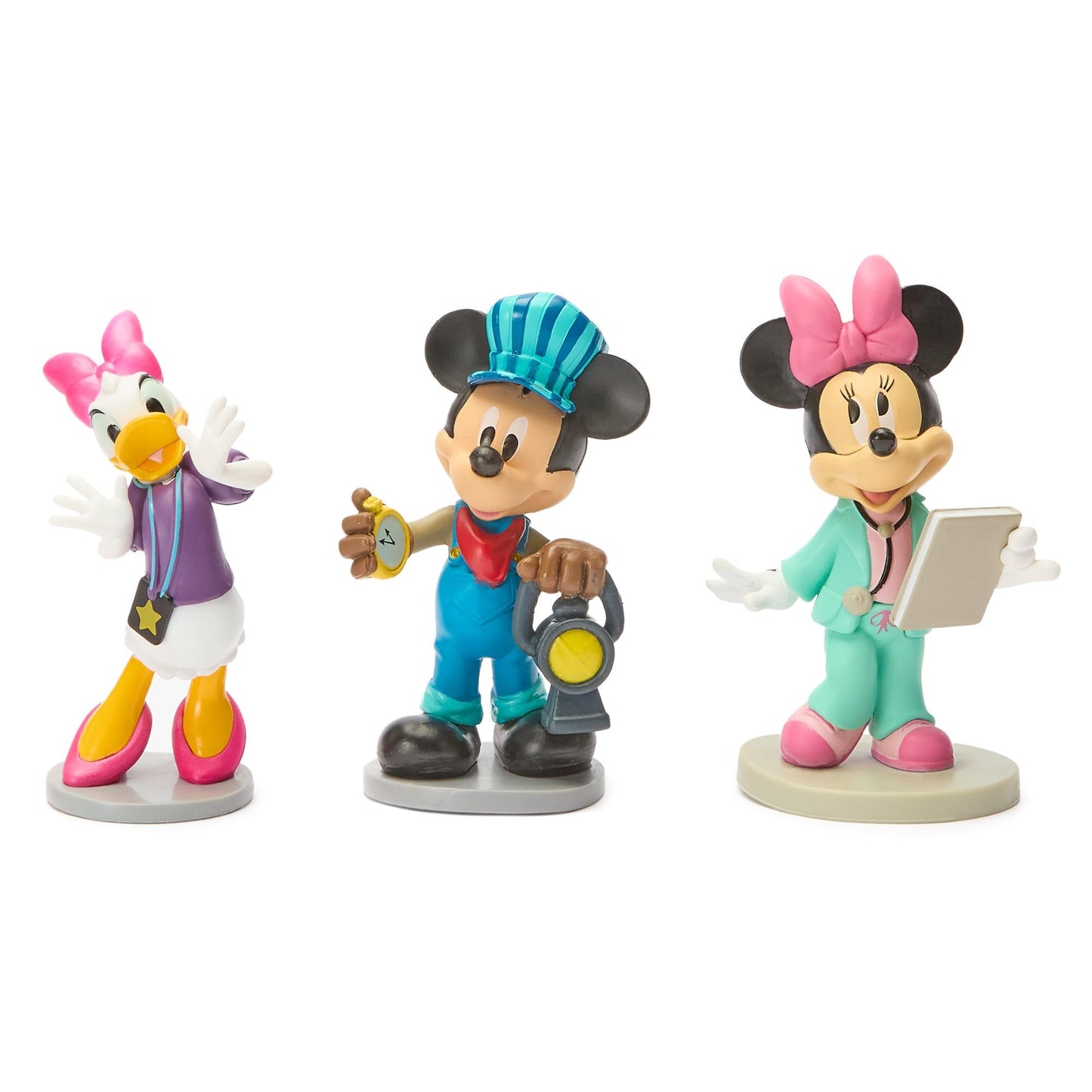 Disney Store Official Mickey Mouse & Friends Mega Figure Set - 20 Fully Sculpted Figurines - Includes Mickey, Minnie, Donald, Goofy, Pluto, & More