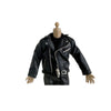 1/12 Action Figure Clothes,Leather Jacket for 6 inch Male Action Figures,1:12 sacle Miniature Doll Clothing (Leather Jacket)