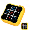Tic Tac Toe, 4 in 1 Handheld Educational Game Machine, Electronic Tic Tac Toe Game for Education and Memory Growth, Home, Toy Board Game for Kids