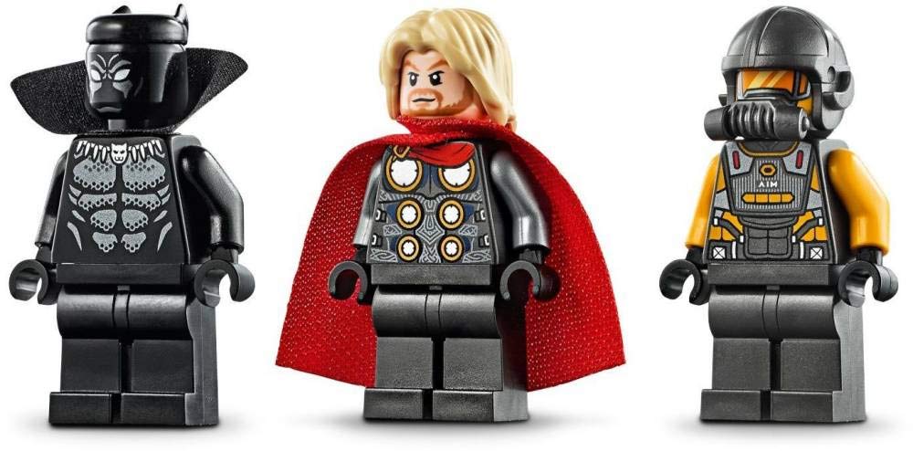LEGO Marvel Avengers Speeder Bike Attack 76142 Black Panther and Thor Buildable Superhero Toy, Great Gift for Kids, New 2020 (226 Pieces)