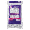 Chenille Kraft CK-6400 Colorfast Craft Fluffs, 3" Height, 7" Wide, 10.7" Length, White (100 Pieces)