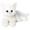 Bearington Lil' Muffin White Cat Stuffed Animal - 8" Adorable White Cat Plush Toy with Soft Fur and Lifelike Details - Cute and Cuddly Stuffed Kitten